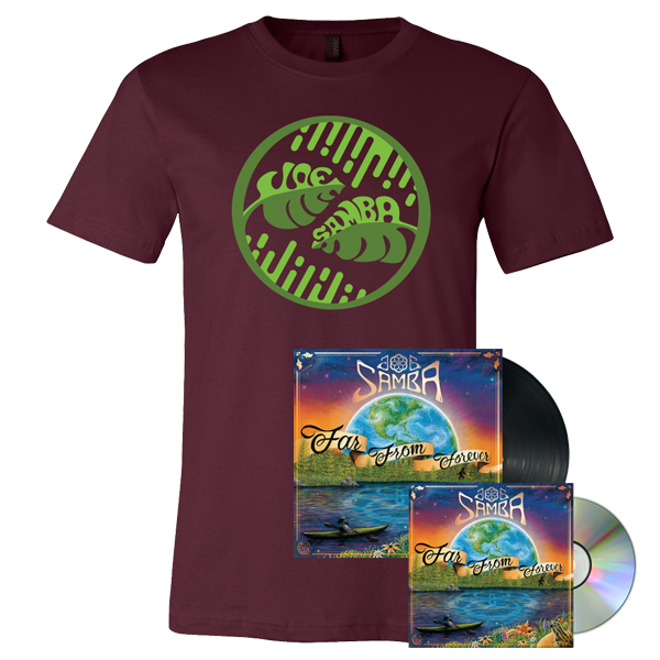 Joe Samba "Far From Forever" Vinyl, CD & Tee Bundle