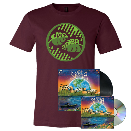 Joe Samba "Far From Forever" Vinyl, CD & Tee Bundle