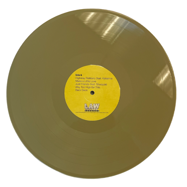 Kash'd Out Butter Vinyl -Yellow Splatter LP