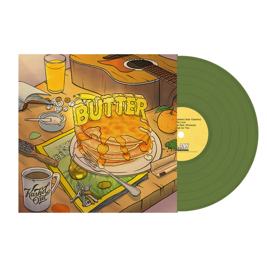 Kash'd Out Butter Vinyl - (Olive Green) LP