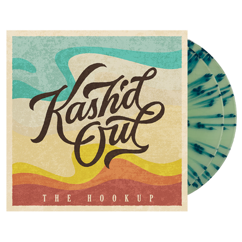 Kash'd Out The Hookup Double LP (Coke Bottle Clear w/ Sea Blue Splatter)