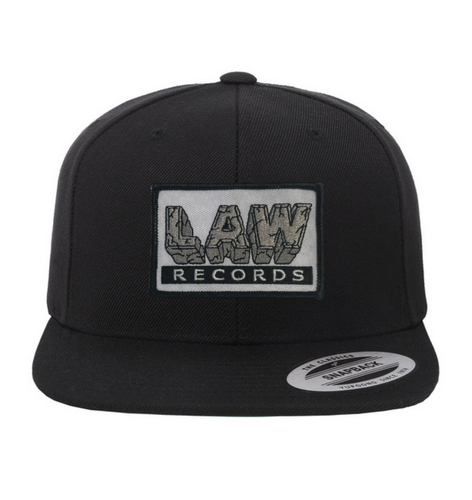 Law Records Patch Snapback