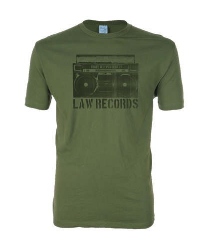 Law Records Stereo Tee
