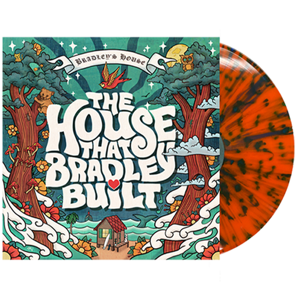 The House That Bradley Built Double Vinyl LP - Orange Splatter