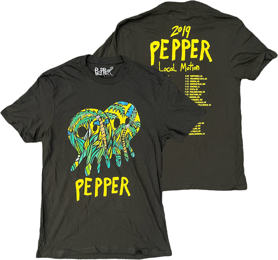 Pepper - 2019 Tour Tee (Black)