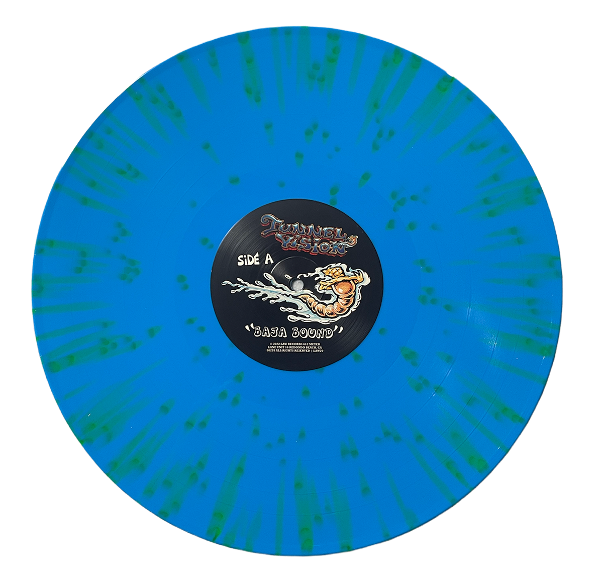 Tunnel Vision "Baja Bound" LP (Blue/Green Splatter)