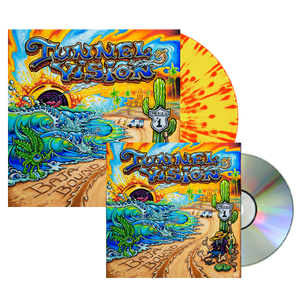 Tunnel Vision "Baja Bound" Vinyl/CD Bundle - Yellow/Orange Splatter