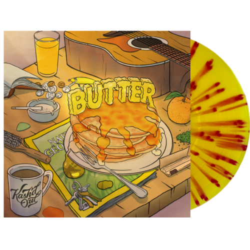 Kash'd Out Butter Vinyl -Yellow Splatter LP