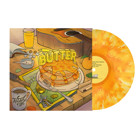 Kash'd Out Butter Vinyl - (Orange Crush) LP