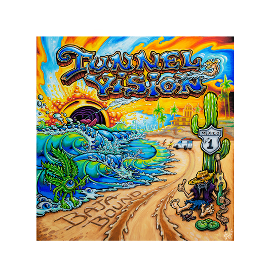 Tunnel Vision "Baja Bound" LP (Neon Green)