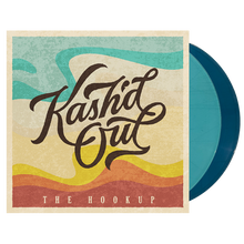 Load image into Gallery viewer, Kash&#39;d Out The Hookup Double LP (Transparent Sea Blue &amp; Electric Blue)