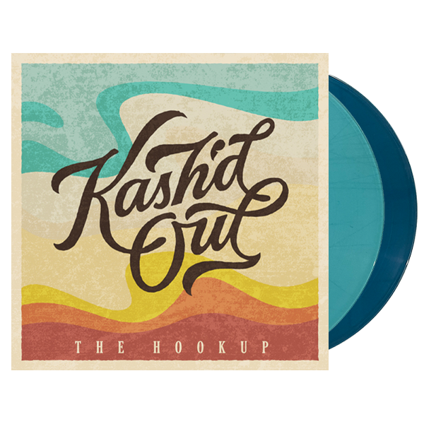 Kash'd Out The Hookup Double LP (Transparent Sea Blue & Electric Blue)