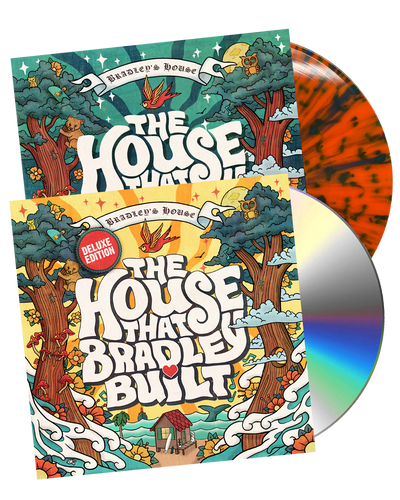 The House That Bradley Built (Deluxe Edition) CD & Double Vinyl LP - Orange Splatter