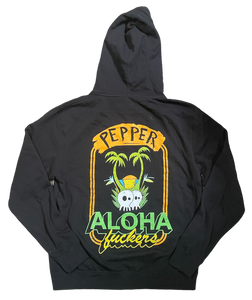 Pepper - Aloha Fuckers Zip Hoodie