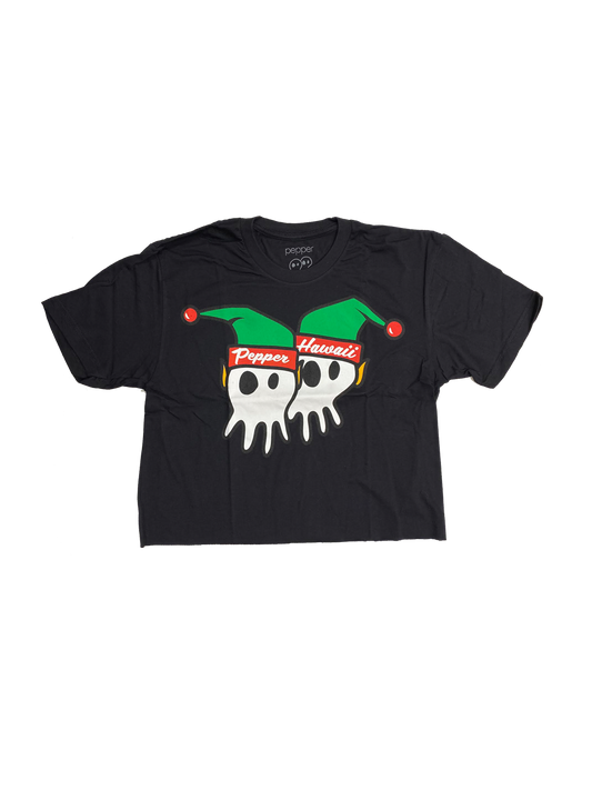 Skullconut Elves on Women's Crop