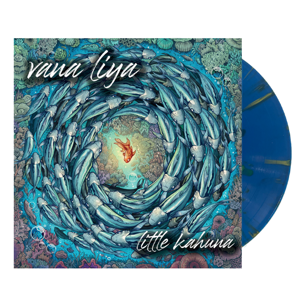 Vana Liya - Little Kahuna LP (Blue with Yellow Splatter)
